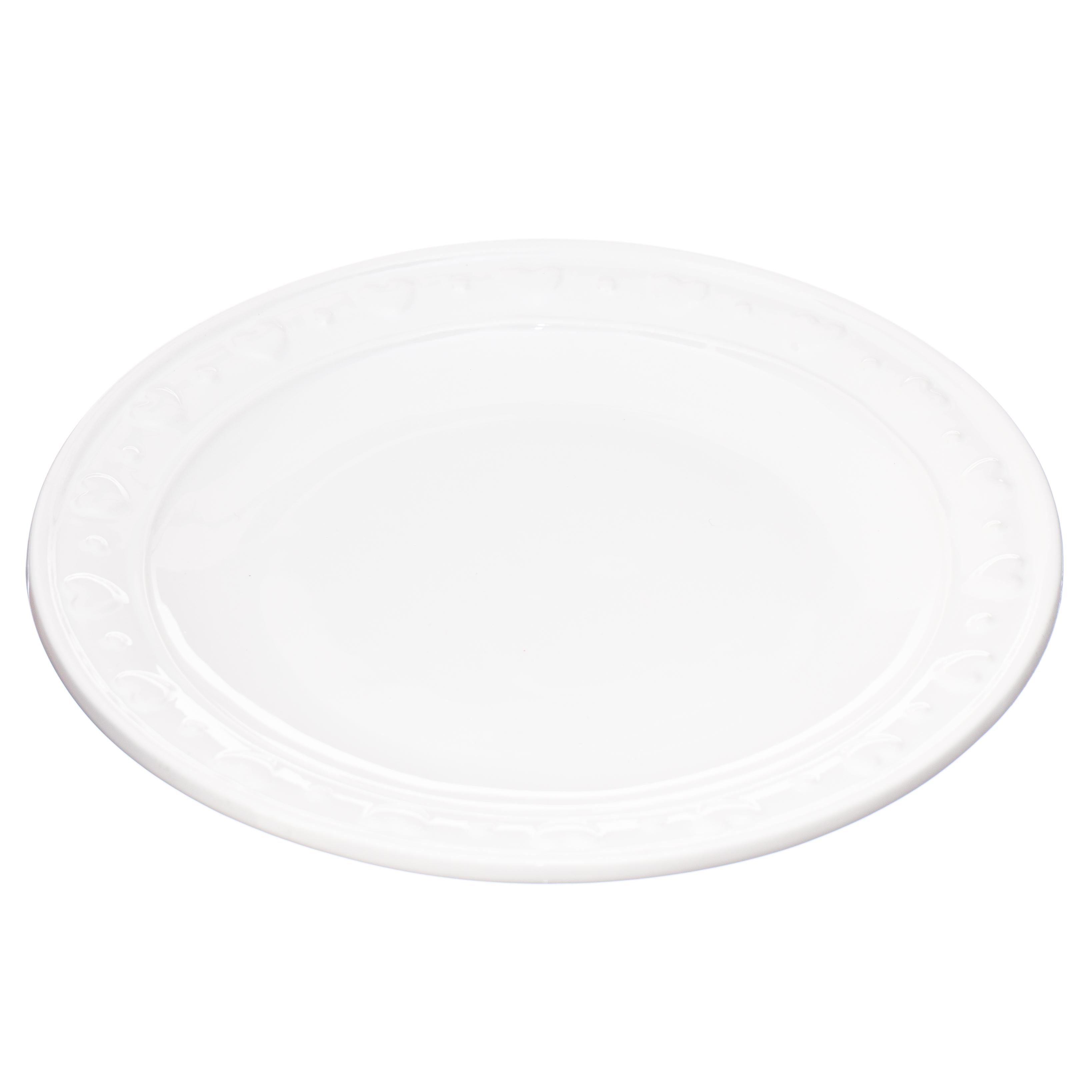 Набор керамических тарелок Light House Modern 18 см 2 шт. Белый (003AG)