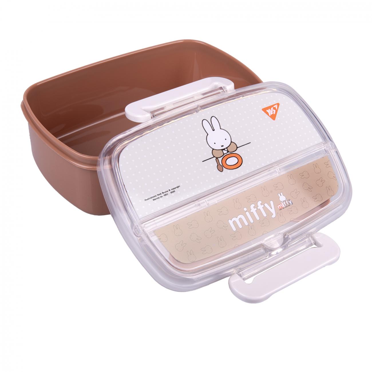 Контейнер Yes Miffy 750 мл із приладами (708372) - фото 2 Контейнер Yes Miffy 750 мл із приладами (708372) - фото 2