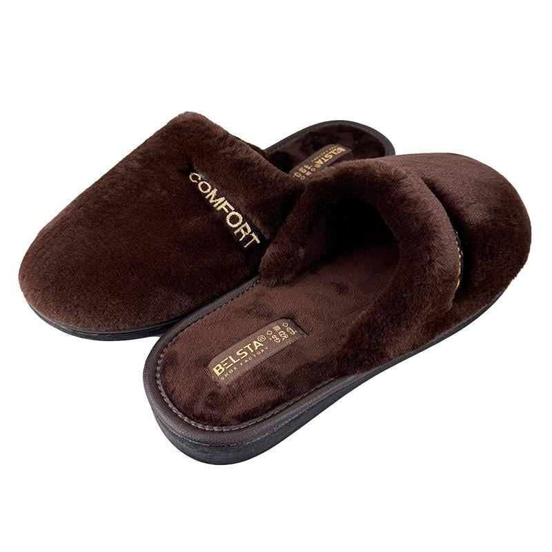 Кімнатні тапочки чоловічі 05-28-2 p. 46 30 см Коричневий - фото 3 Кімнатні тапочки чоловічі 05-28-2 p. 46 30 см Коричневий - фото 3