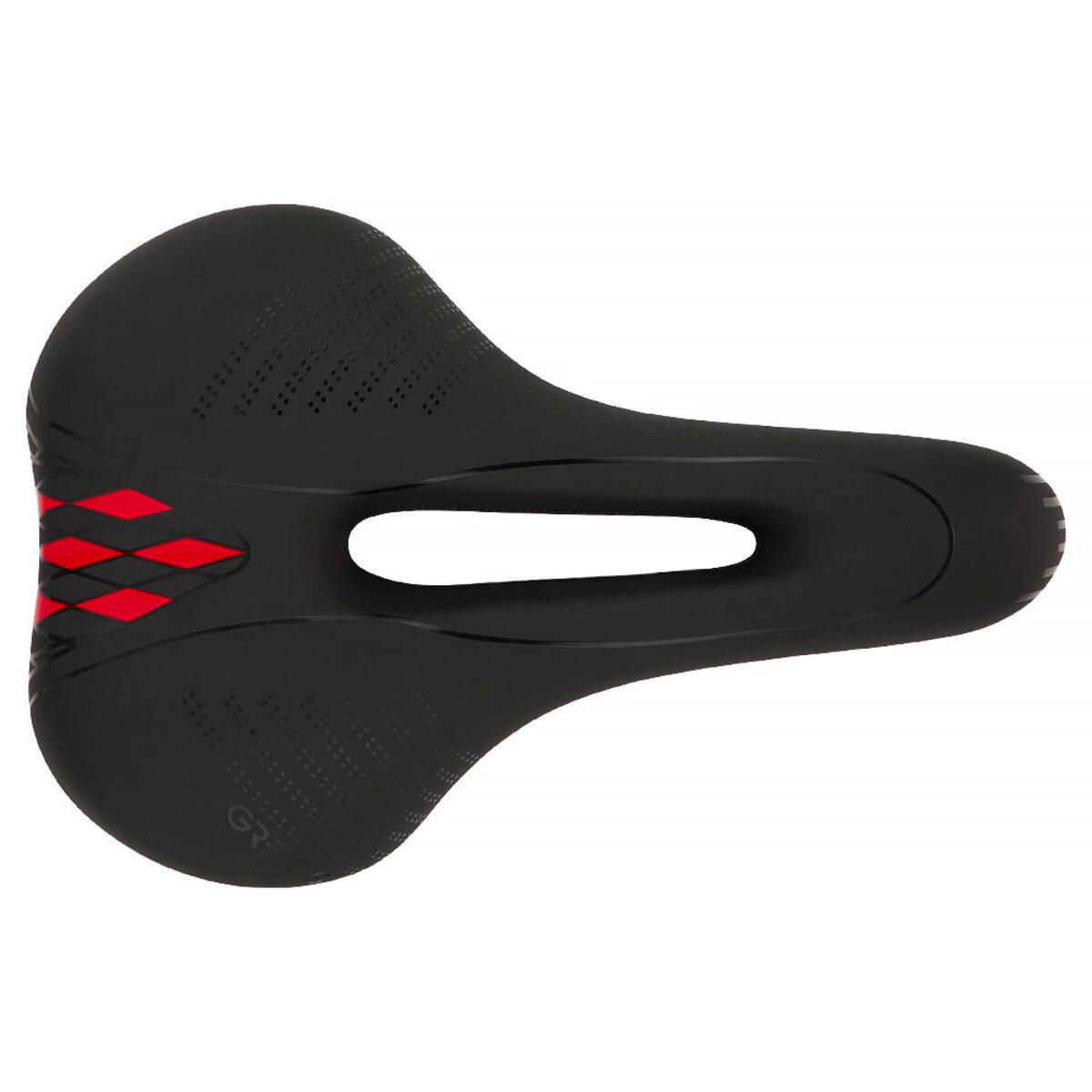 Седло велосипедное GREY'S 285 мм х175 мм Черный - фото 2 Седло велосипедное GREY'S 285 мм х175 мм Черный - фото 2