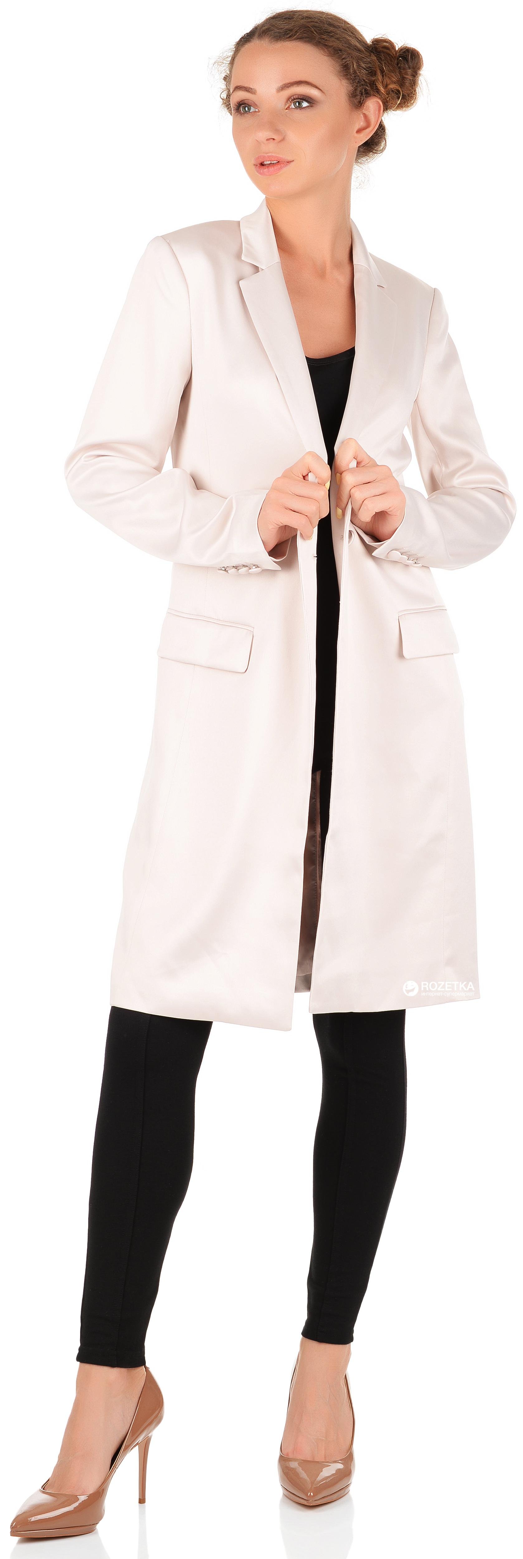 Пальто H&M р. 42 Пудровий (30125373016)