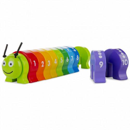 Развивающая игрушка Melissa&Doug деревянная классическая гусеница Счет (MD9274) Развивающая игрушка Melissa&Doug деревянная классическая гусеница Счет (MD9274)