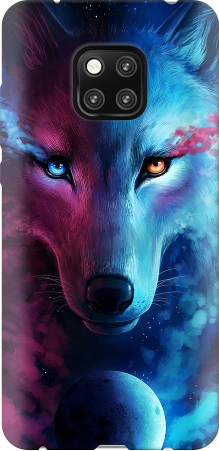 Чехол на Huawei Mate 20 Pro Арт-волк (3999t-1567-42517)