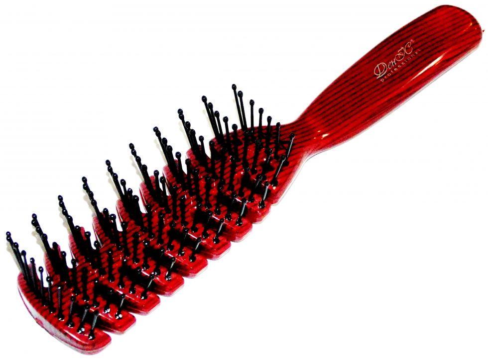 Расческа Фиш для укладки ДенІС professional пластиковый под дерево (1453069987)
