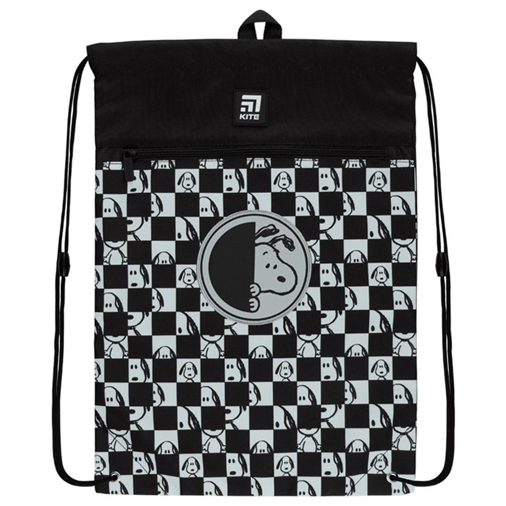 Сумка для обуви с карманом KITE Education Snoopy (SN22-601M-2)