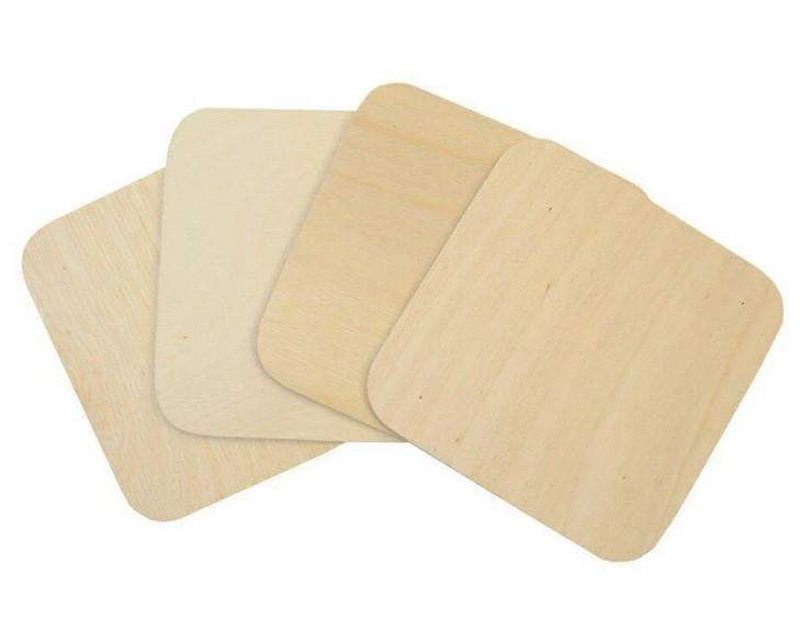 Набор для декупажа ROSA TALENT Подставки под чашки 10х10 см 4 шт.