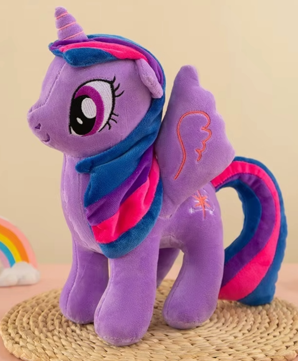 Плюшева іграшка поні Сутінкова іскорка Твайлайт Спаркл Мій маленький поні 30 см