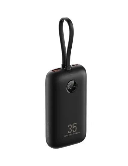 Повербанк VEGER K1 Li-pol 10000 mAh 35W Black (VG-W1188)