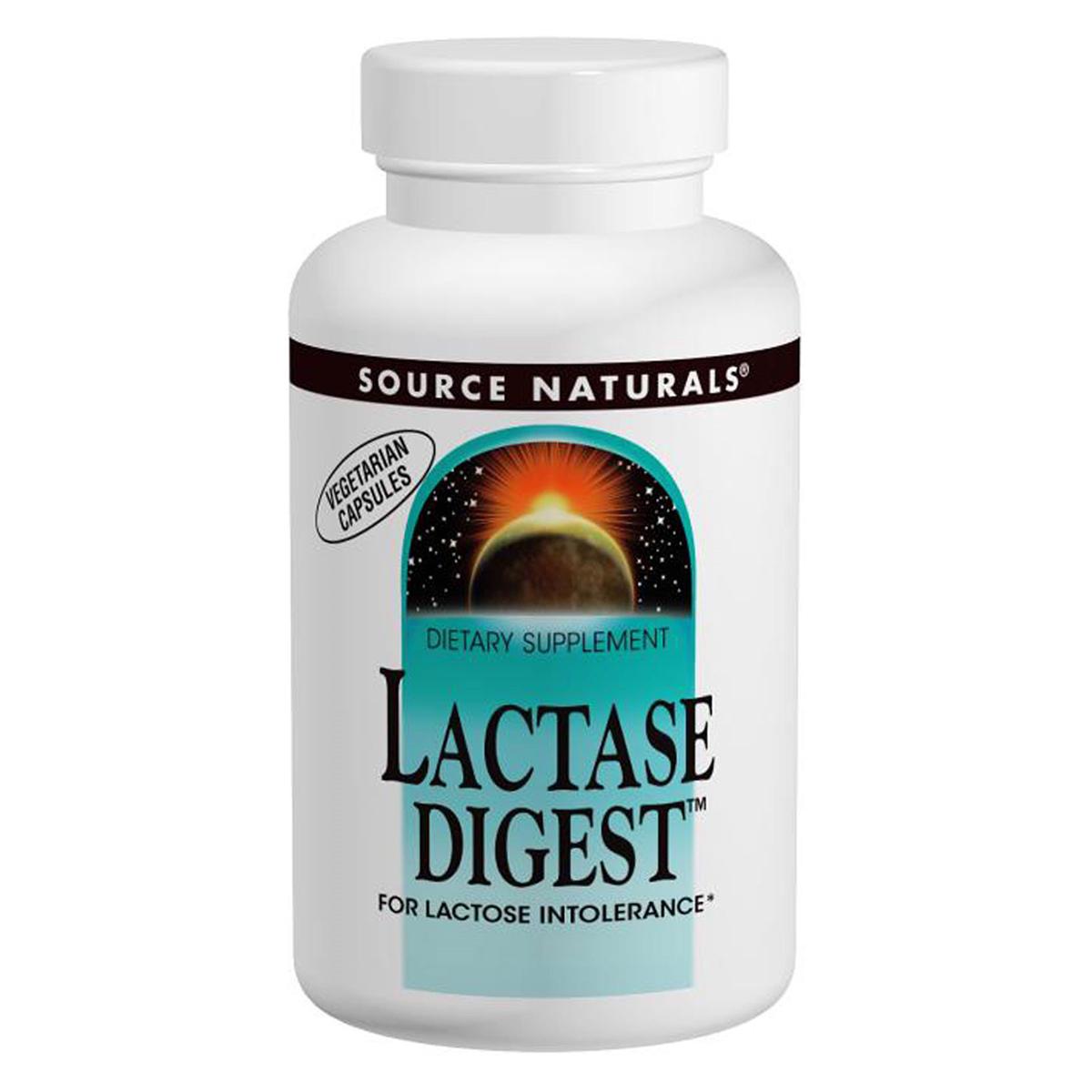Лактаза Source Naturals Lactase Digest 180 гелевых капсул (SN02368)
