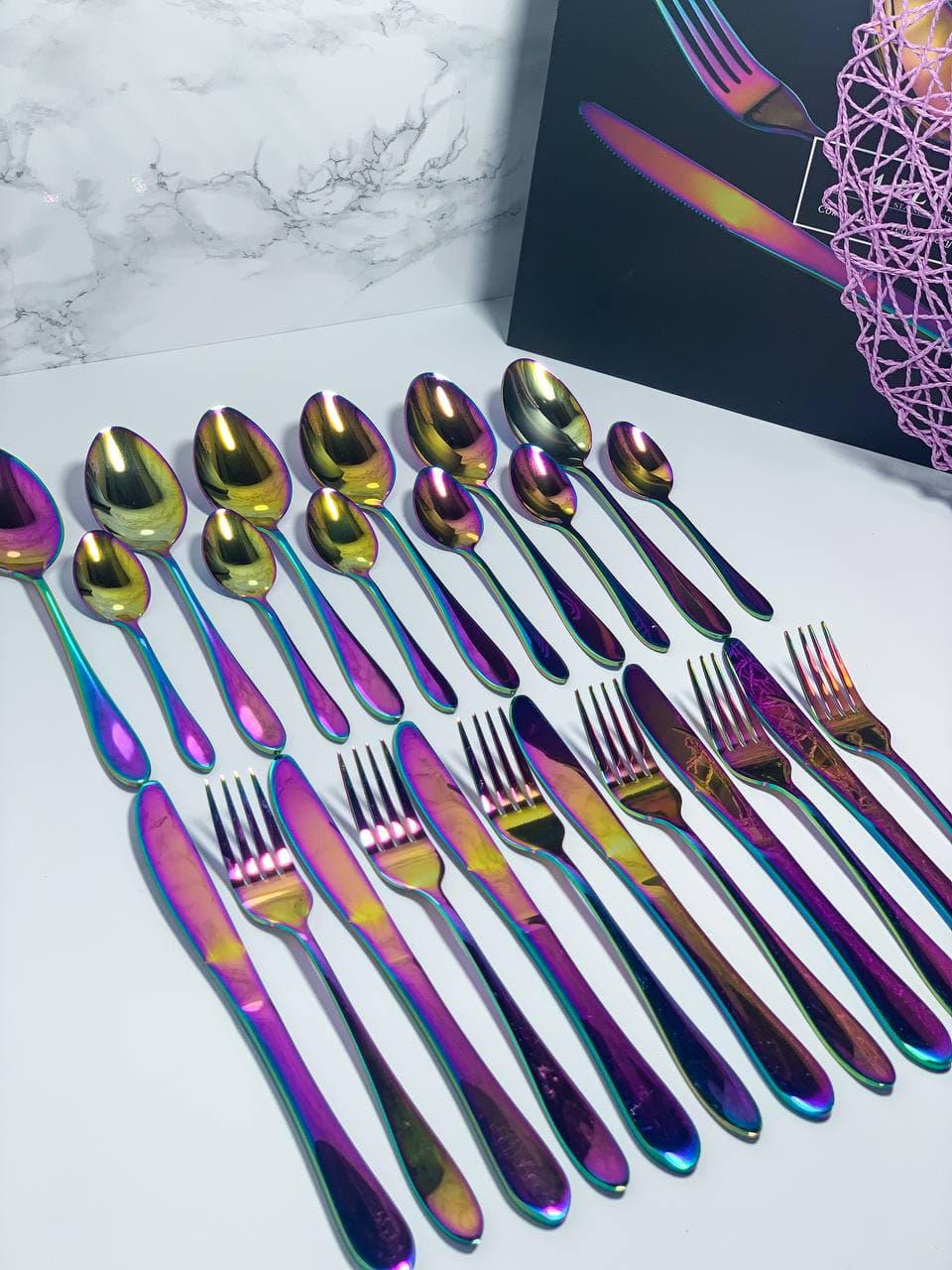 Набір столових пр. A-PLUS Rainbow (1421) - фото 4 Набір столових пр. A-PLUS Rainbow (1421) - фото 4