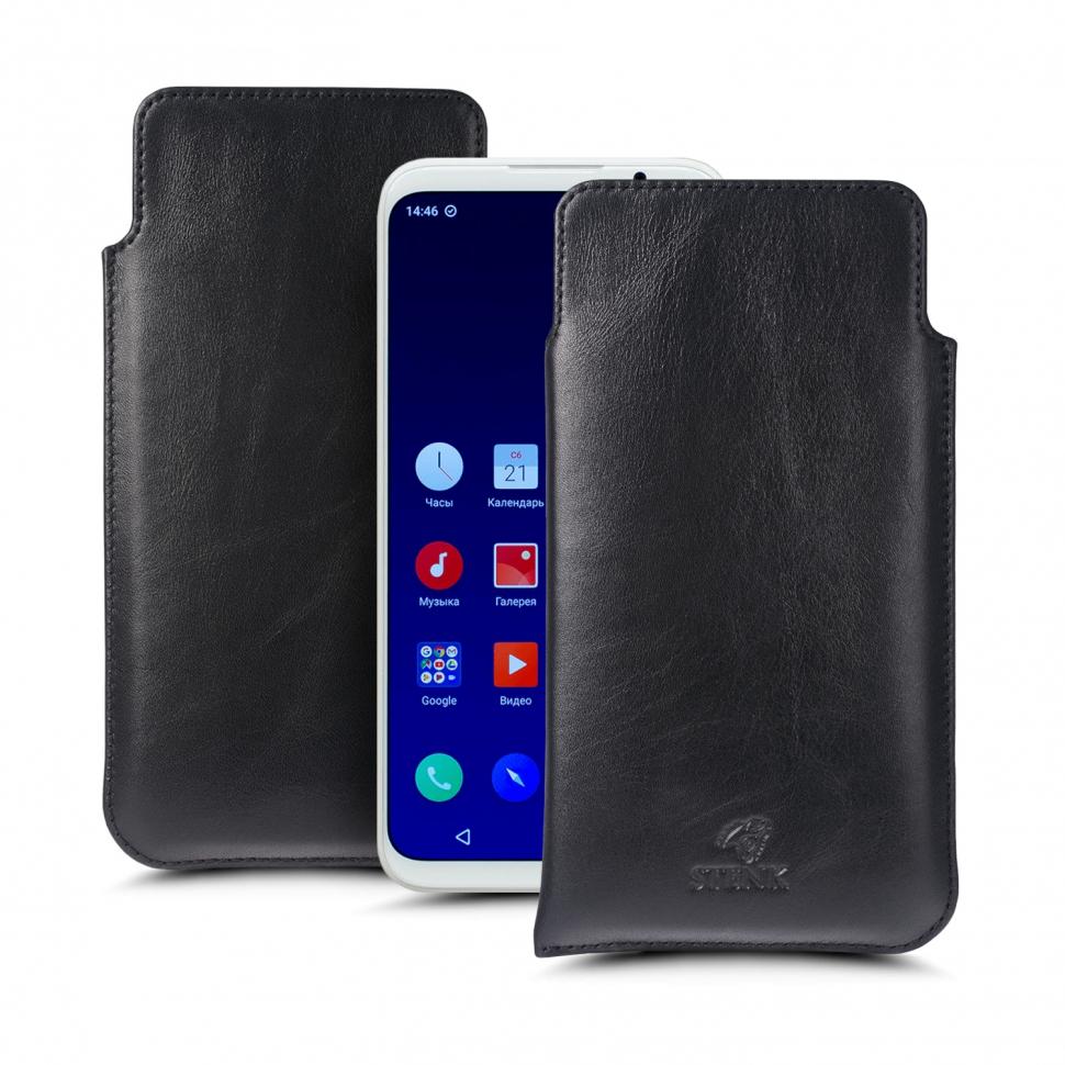 Футляр Stenk Elegance для Meizu 16s Черный (65892)