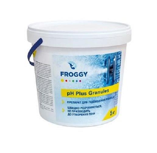 Средство для повышения уровня PH воды в бассейне Froggy PH-Plus Granules 5 кг