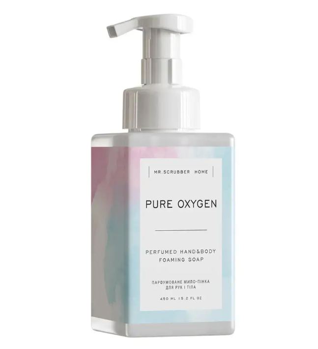 Парфюмированное мыло-пенка для тела Mr.SCRUBBER Pure Oxygen 450 мл (2002020560)
