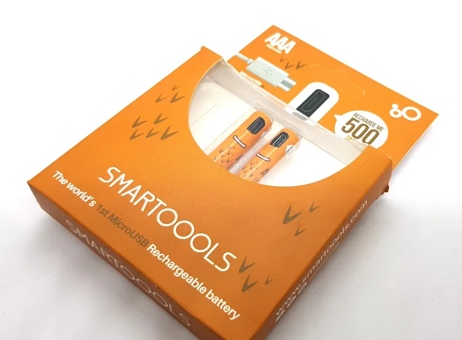 Акумулятор ААА із зарядкою від USB 450 mA Помаранчевий (2403224217) - фото 4 Акумулятор ААА із зарядкою від USB 450 mA Помаранчевий (2403224217) - фото 4