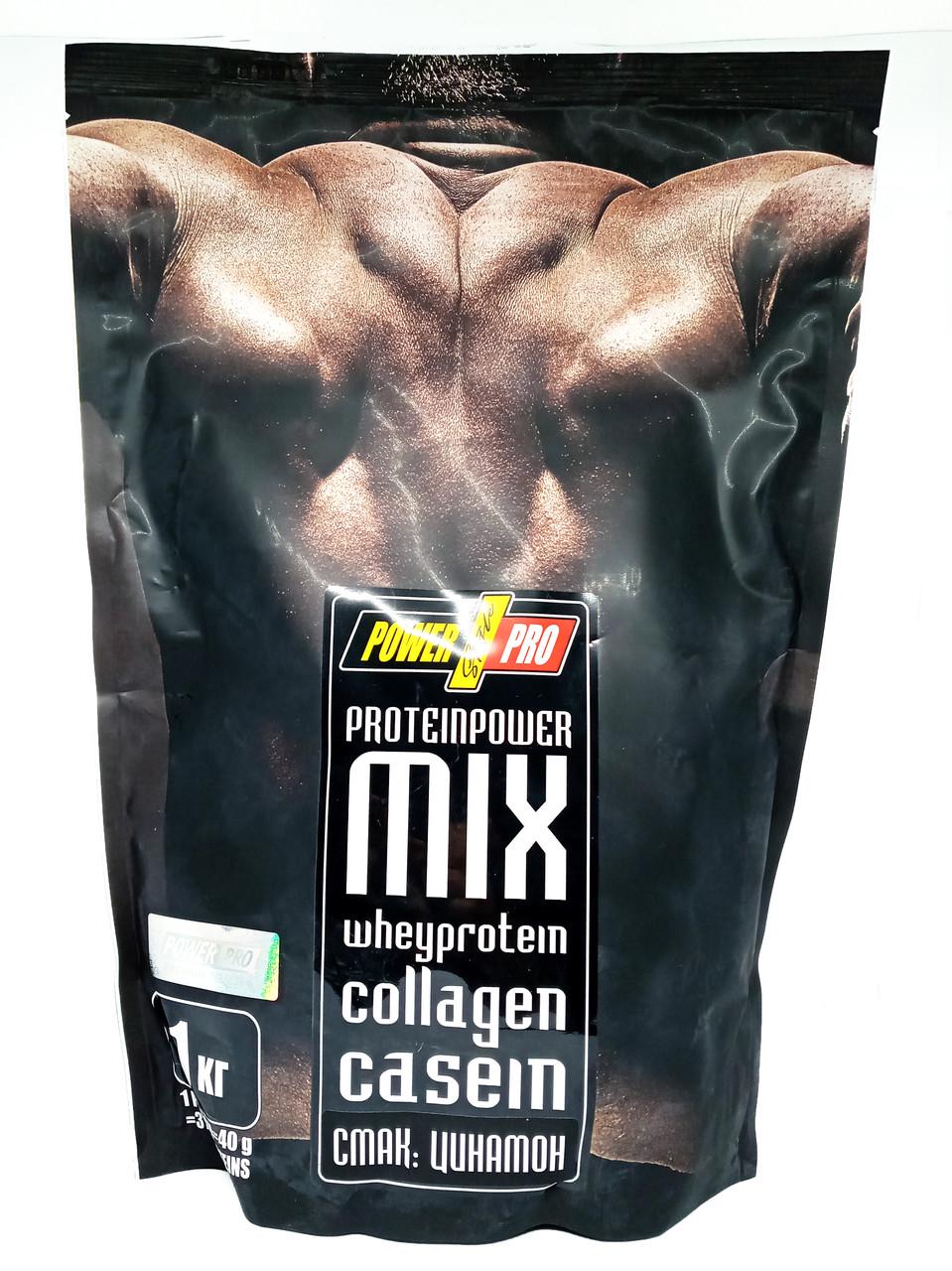 Протеин Power Pro Protein Mix 1000 г 25 порций Шоколад/Корица