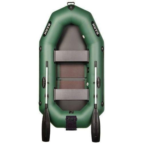 Надувная лодка Bark B-230CN ПВХ 2-х местная гребная с транцем реечное дно - фото 1