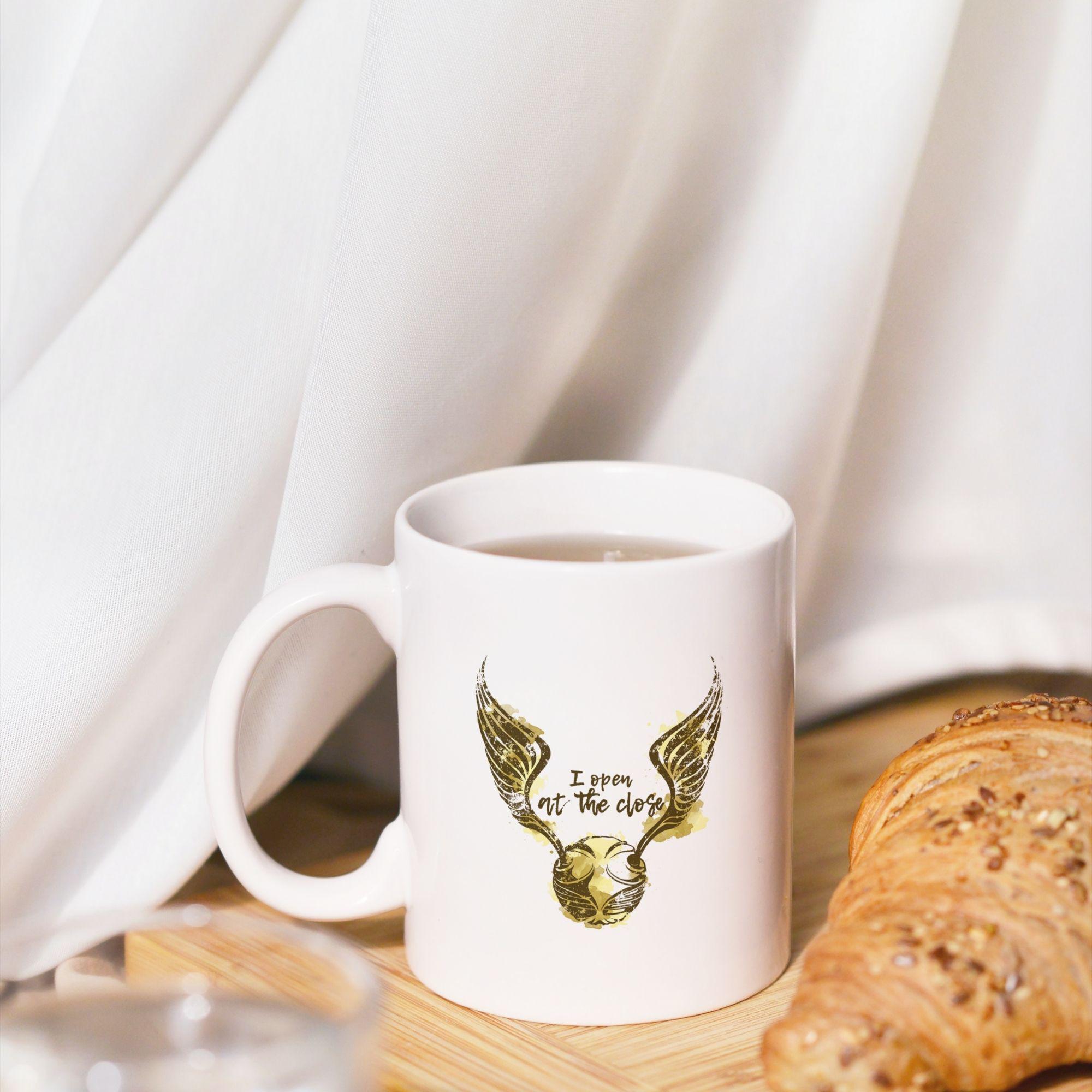 Чашка-хамелеон з принтом 330 мл Золотий снітч (CHSHKBRMBL562)