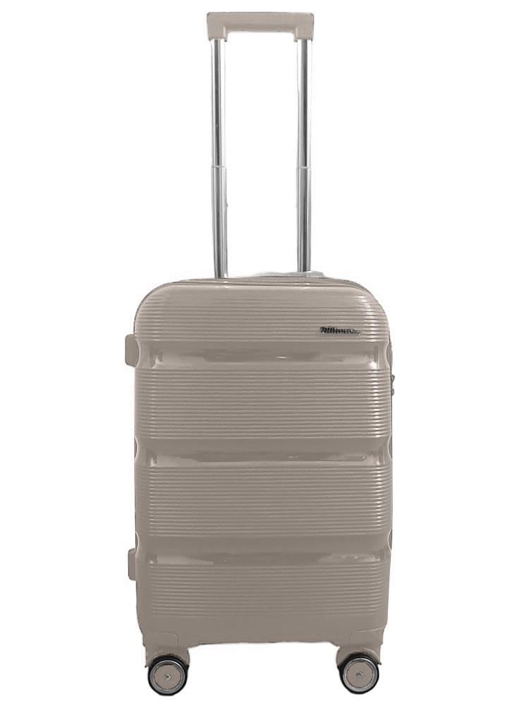 Чемодан маленький под ручную кладь Milano bag 0307 полипропилен Шампань Чемодан маленький под ручную кладь Milano bag 0307 полипропилен Шампань