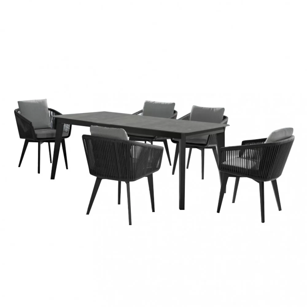 Комплект садовой мебели COUTURE DIVA 91704082 91704070 обеденный (5620-20)