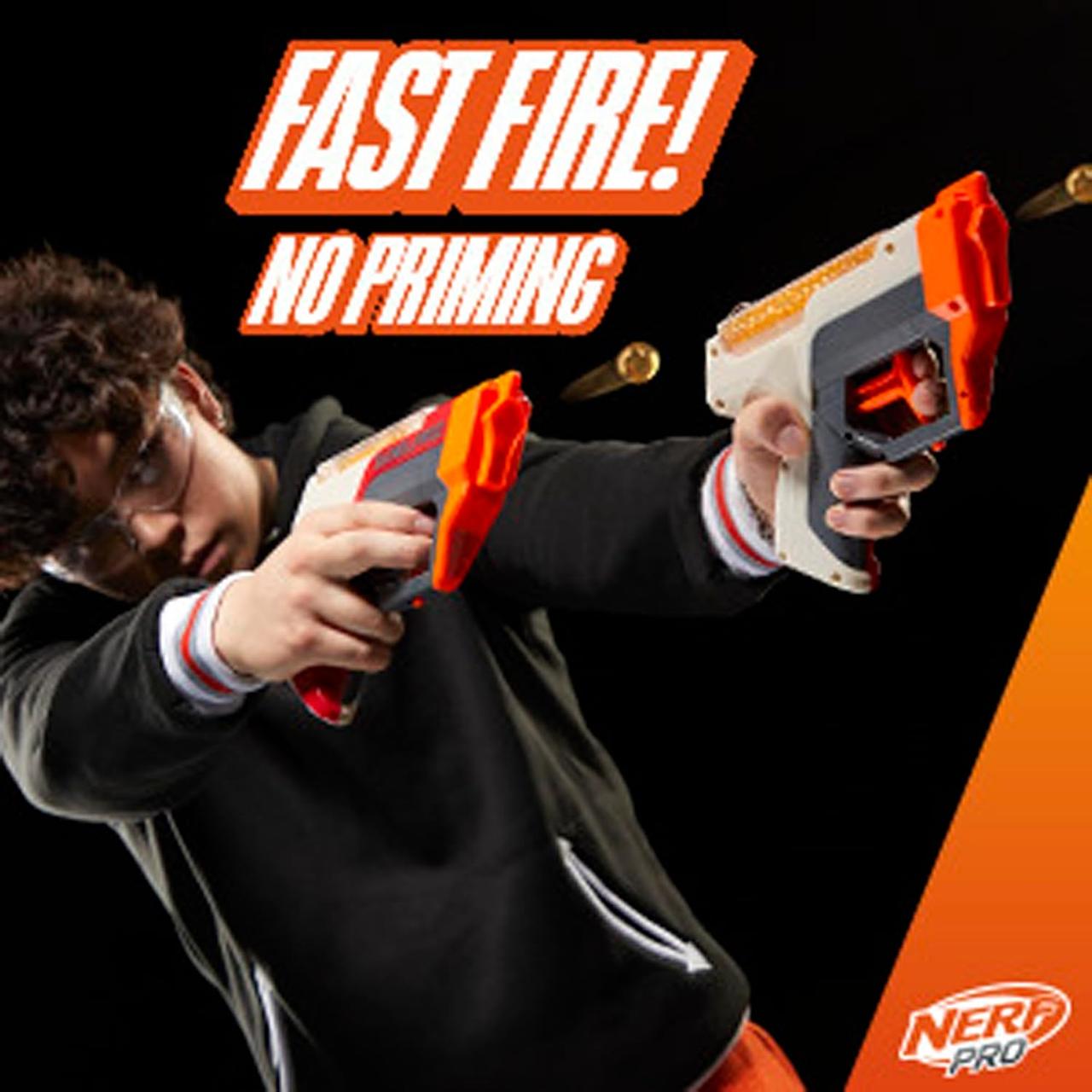 Набор Nerf Pro Gelfire Dual Wield Pack с 2 бластерами (F8087) - фото 3 Набор Nerf Pro Gelfire Dual Wield Pack с 2 бластерами (F8087) - фото 3
