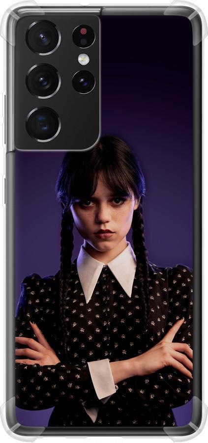 Чехол на Samsung Galaxy S21 Ultra (5G) Wednesday v3 (5517sp-2116-42517)