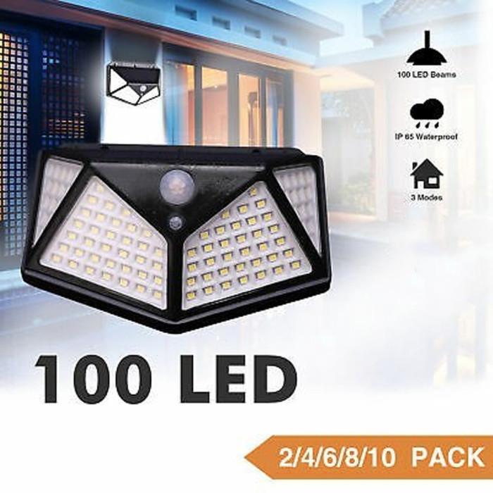 Світильник на сонячній батареї Solar із датчиком руху 1 шт. 100LED (100solar-1) - фото 5