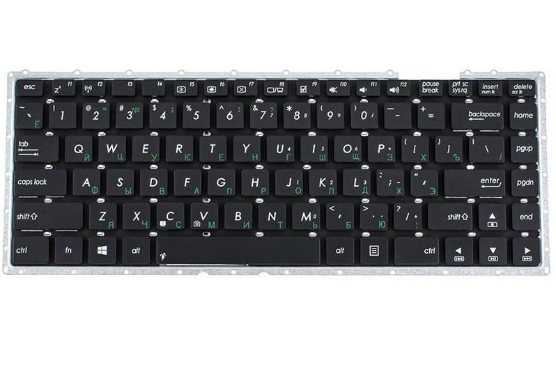 Клавиатура для ноутбука Asus X451MA Черный (167228)