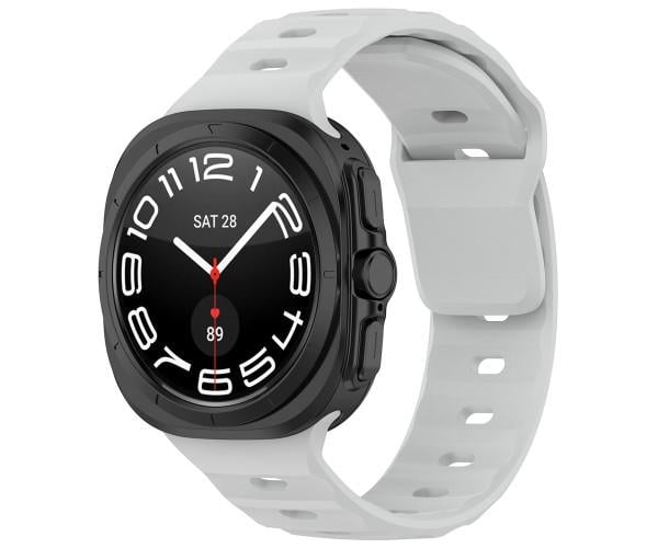 Ремешок Silicone для смарт-часов Samsung Galaxy Watch Ultra Белый