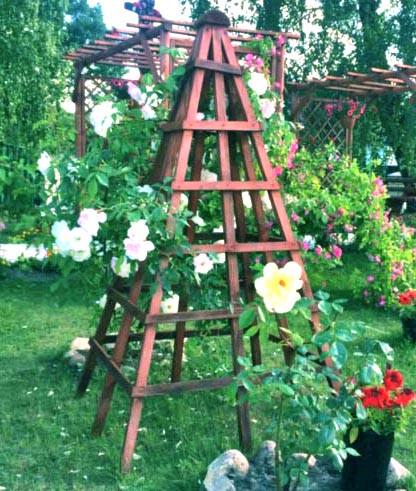 Опора для плетущихся из дерева Тераван Капучино (ОДВ-001509)