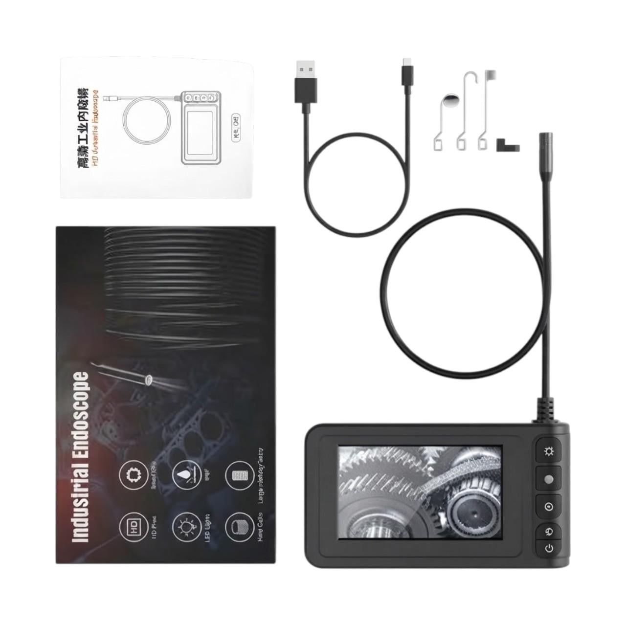 Відеоендоскоп професійний промисловий C20 HD Industrial Endoscope 4,3″ Full HD (37514255)