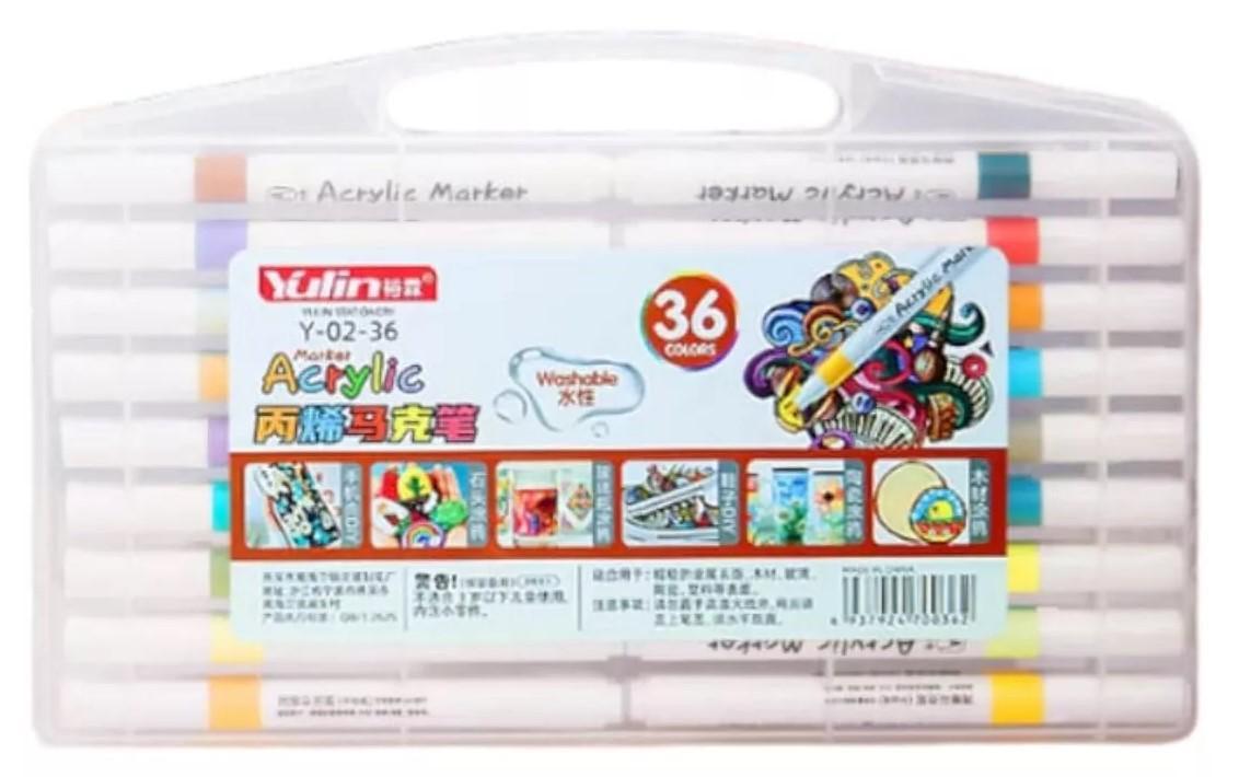 Маркеры акриловые детские 36 шт. (2104618368) - фото 3 Маркеры акриловые детские 36 шт. (2104618368) - фото 3