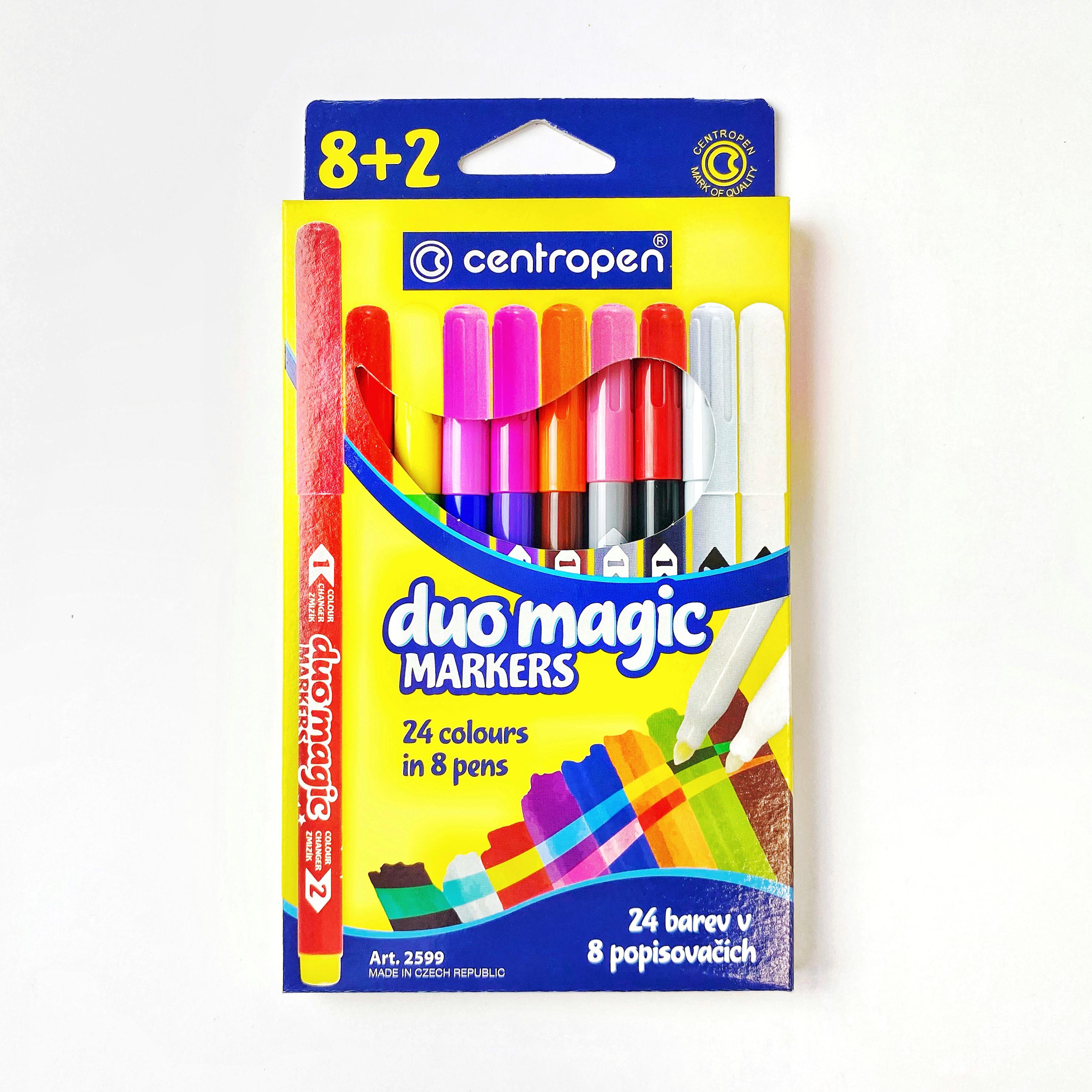 Фломастеры Centropen Duomagic 10 шт. (2599/10)