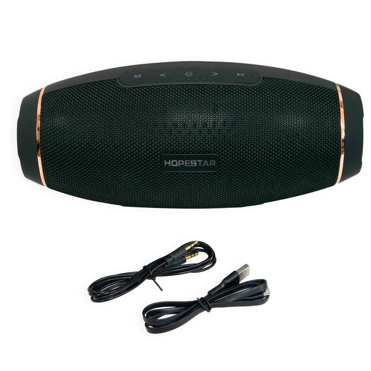 Колонка портативная музыкальная Hopestar H20 Football speaker Черный (1009545-Black) - фото 1