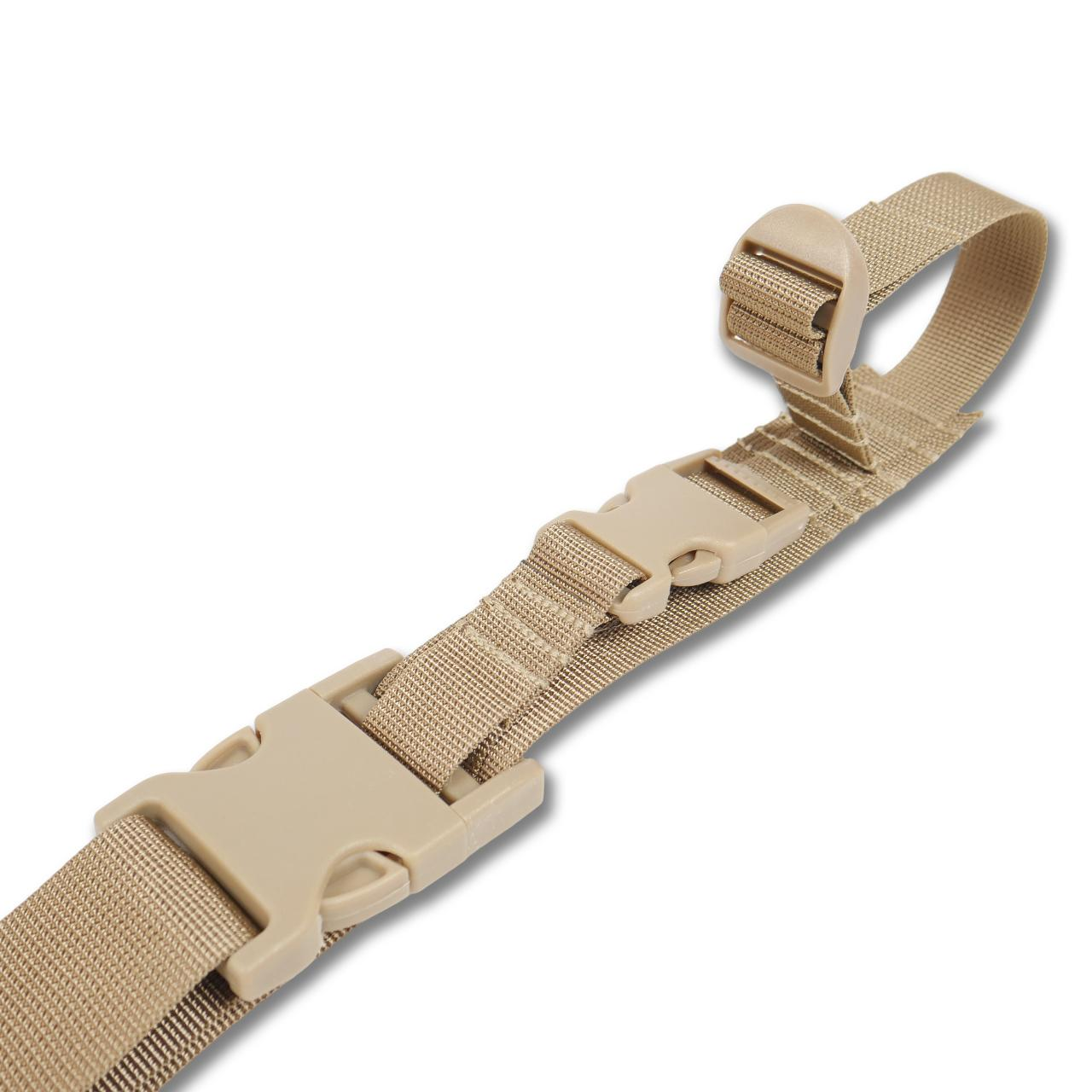 Ремень трехточечный Kiborg для АК РПК полиамид Койот - фото 3