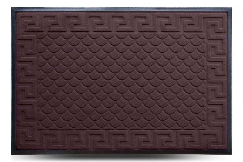 Коврик придверный Dariana D-5214 80х120 см Коричневый (5-42Dariana)
