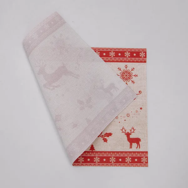 Коврик для сервировки стола новогодний Merry Christmas and Happy New Year 45х30 см - фото 2