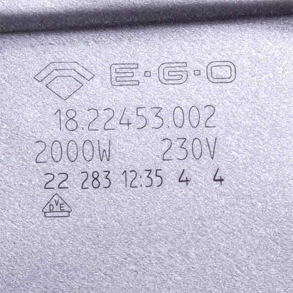 Конфорка 18.22453.002 электроплиты EGO евроколодка 2000W (00000036545) - фото 5