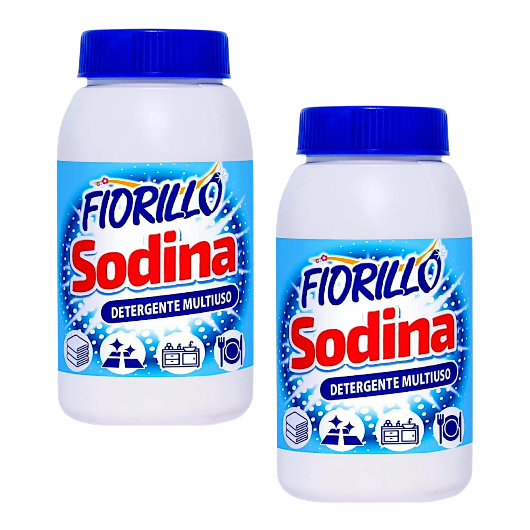 Набор чистящих средств Fiorillo на основе соды 1 кг 2 шт. (000223-2) Набор чистящих средств Fiorillo на основе соды 1 кг 2 шт. (000223-2)