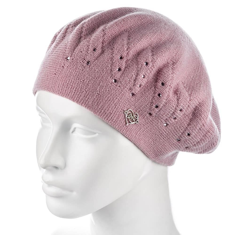Берет женский Zolly ZH189 двойной Розовый