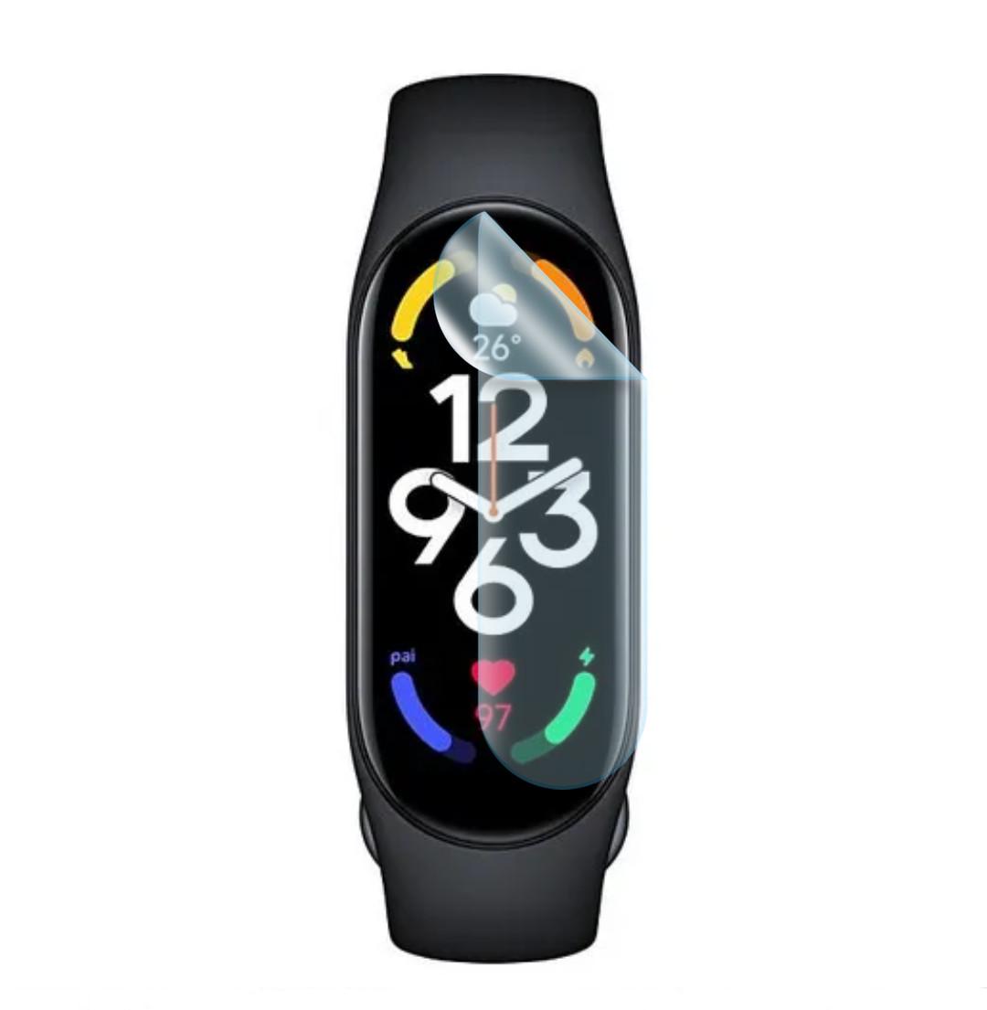 Защитная полиуретановая матовая пленка Edge Armor на экран часов Xiaomi Smart Band 7 (PF-EG01SNM-003-022)