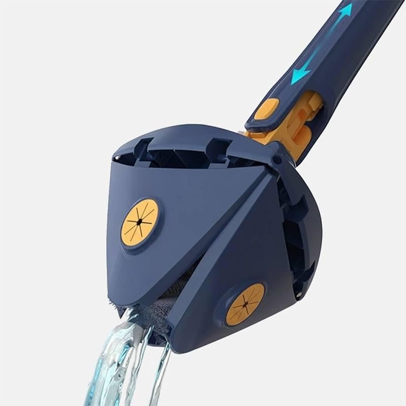 Швабра трикутна 360° з телескопічною ручкою для підлоги стін та вікон - фото 4 Швабра трикутна 360° з телескопічною ручкою для підлоги стін та вікон - фото 4