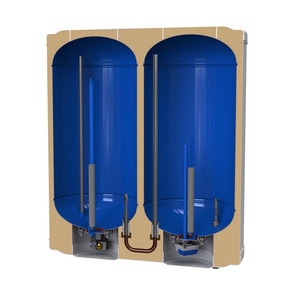 Водонагрівач Leov LV Flat MR Dry плоский сухий тен 100 л (GSR-000019724) - фото 5