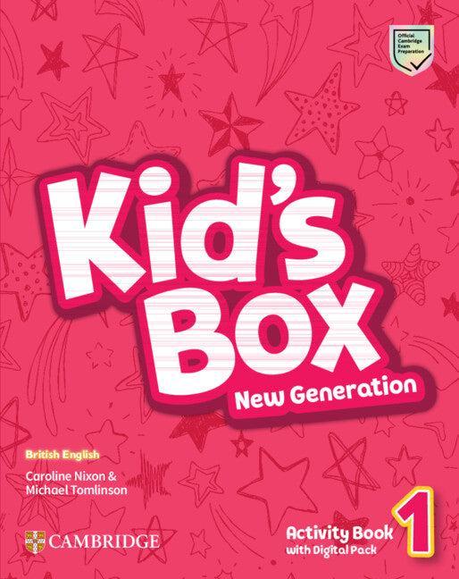 Рабочая тетрадь Kid's Box New Generation 1 Activity Book with Digital Pack