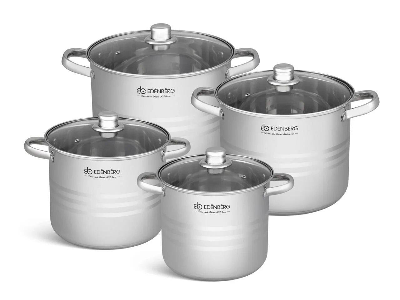 Набір каструль Edenberg EB-521 4 шт. Набір каструль Edenberg EB-521 4 шт.