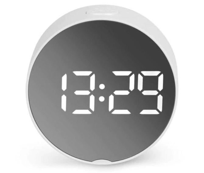 Часы 6505 зеркальные настольные с подсветкой (11073504)