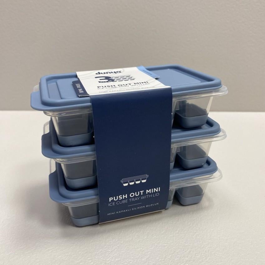 Набор форм для льда Dunya Plastik Mini 16016 12,6x7,2x3,2 см 3 шт. (2180196075)