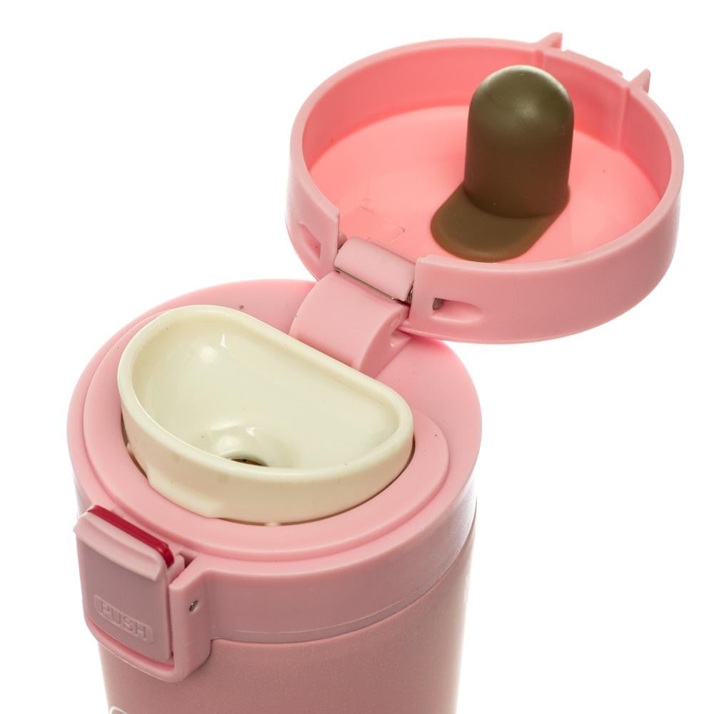 Термокружка из нержавеющей стали с фильтром 500 мл Розово-белый (17551) - фото 5