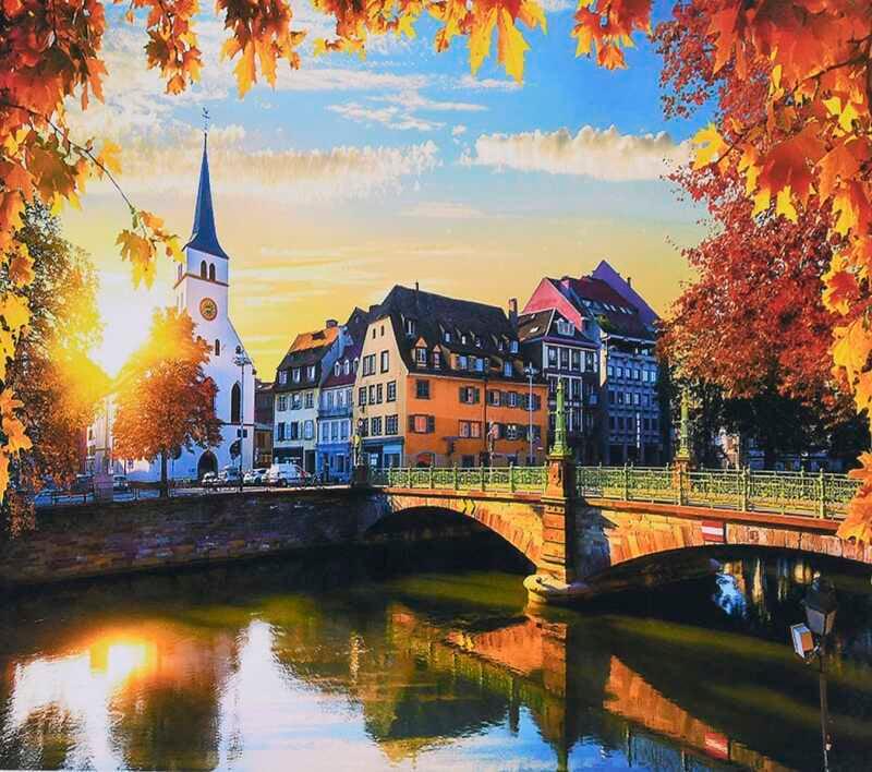 Картина по номерам TK Group 33462 30 Городской закат 30х40 см (110401)