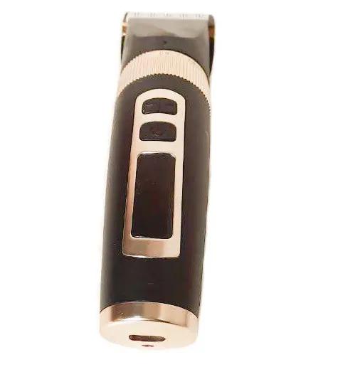 Машинка для стрижки собак та кішок BaoRun P9 бездротова леза кераміка/титан Чорний (633668) - фото 3