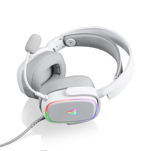 Навушники для геймерів Modecom Volcano RGB Prometheus White (S-MC-899-PROMETHEUS-200) - фото 1